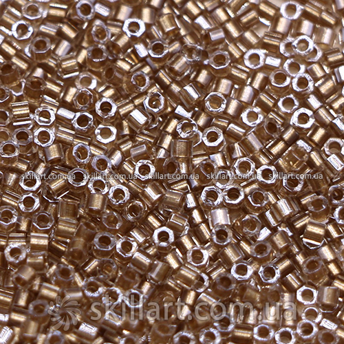 Бисер DBC-907 Miyuki Delica Beads Cut 11/0 (рубка, темный песок)